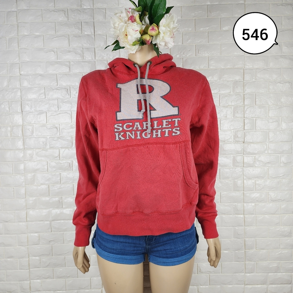 red small hoodie sweatshirt